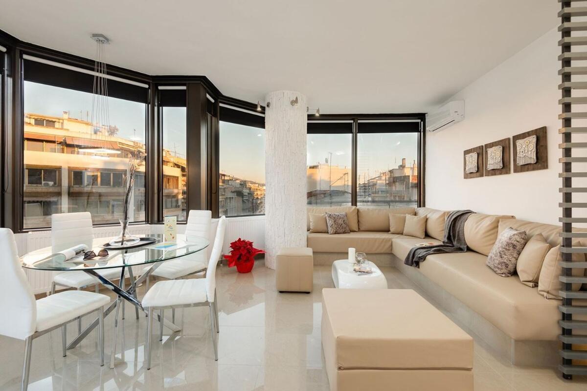 Ace Location | Luxury Building Apartment Солун Екстериор снимка